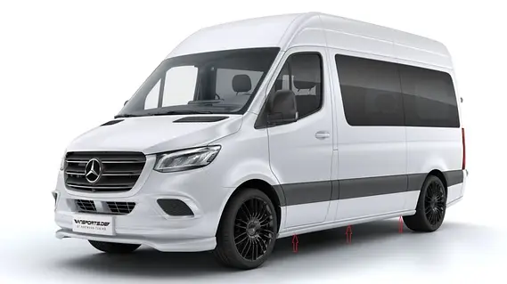 Autószőnyegek Mercedes-Benz W907-910 Sprinter (2018-…)