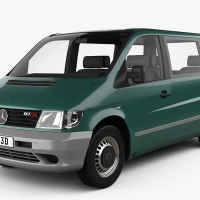 Autószőnyegek Mercedes-Benz W638 V-Class Vito (1996-2003)