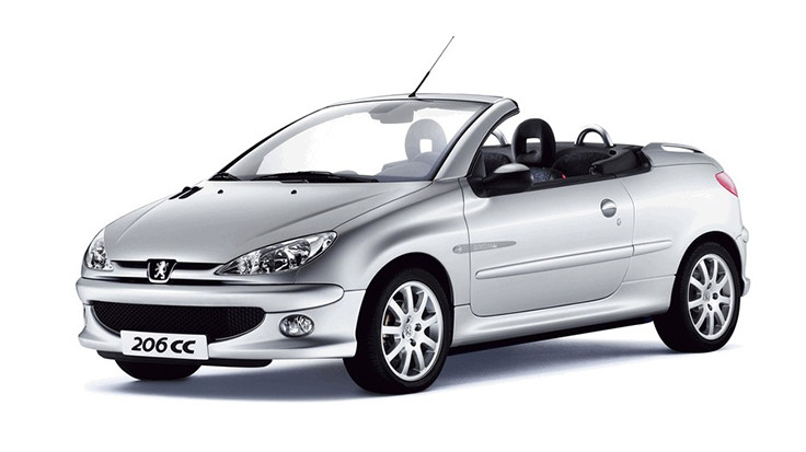 Autószőnyegek Peugeot 206 CC (2000-2007)